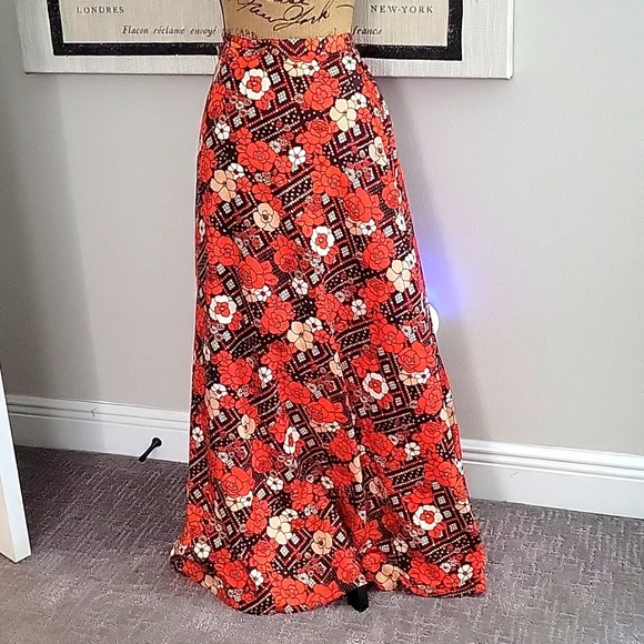 5 Skirts!! Collection of 5 Vintage Maxi skirts ✌️💚🌻🌼 - Picture 4 of 5